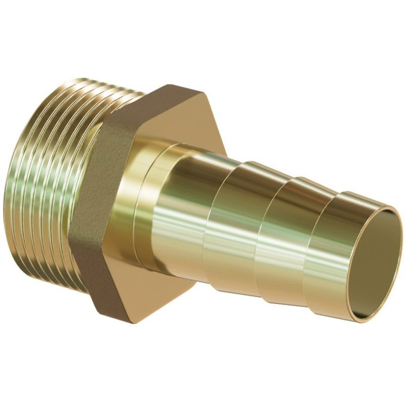 Mexen BRASS sárgaréz tömlőcsatlakozó 1/2 KM x 16 mm - W97421-1216