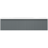 Mexen Rivel dulap baie 100 cm cu chiuvetă Vela, 1 sertar, canelat, grafit mat/alb mat - 91A20-10023-1-BF66-W23M01