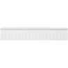 Mexen Rivel dulap pentru baie 140 cm cu chiuvetă Vela, 1 sertar, canelat, alb mat - 91A20-14023-1-BF01-W23M01