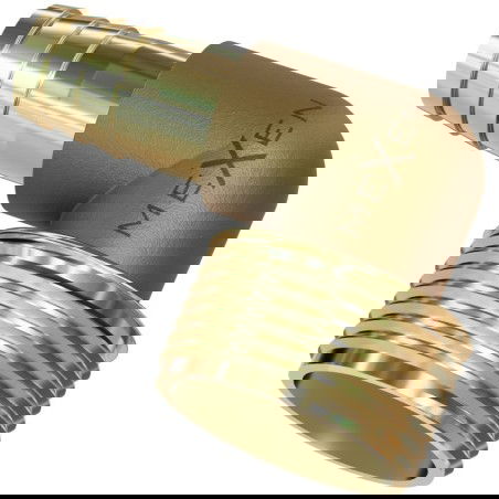 Mexen BRASS tömlő csatlakozó könyök réz 1/2 AG x 10 mm - W97423-1210
