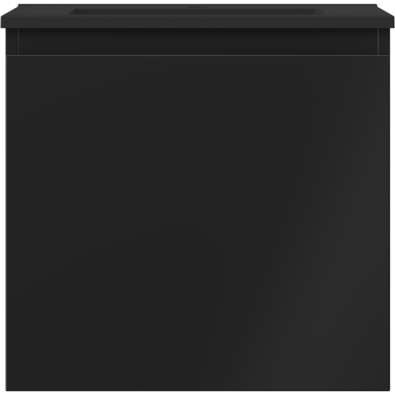 Mexen Orio dulap baie 50 cm cu lavoar Otis, 1 sertar, negru mat - 91A10-05047-1-BF71-W18M71