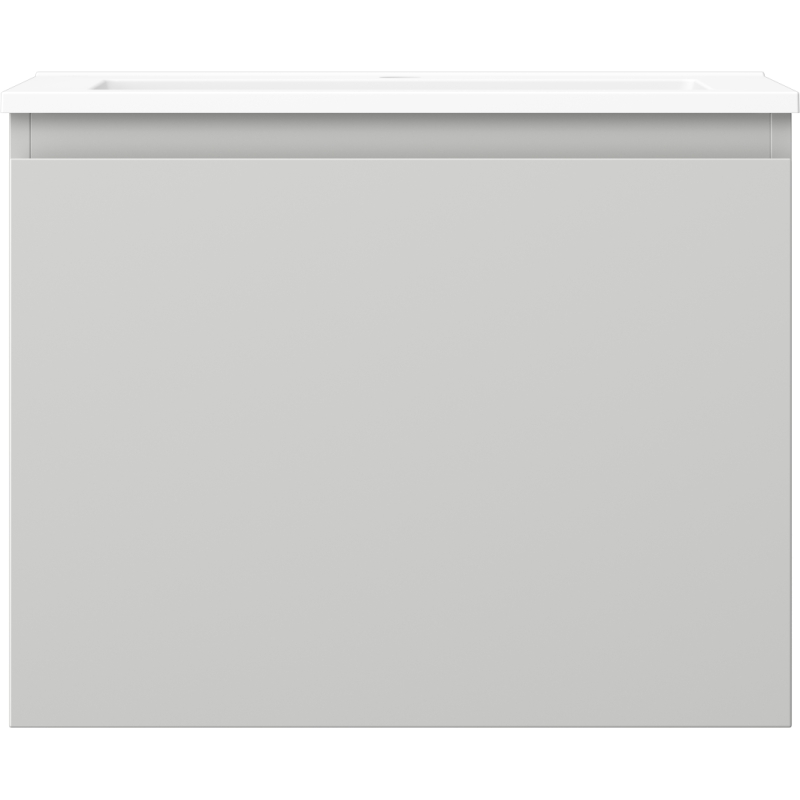 Mexen Orio dulap baie 60 cm cu lavoar Otis, 1 sertar, gri mat/alb mat - 91A10-06047-1-BF62-W18M01