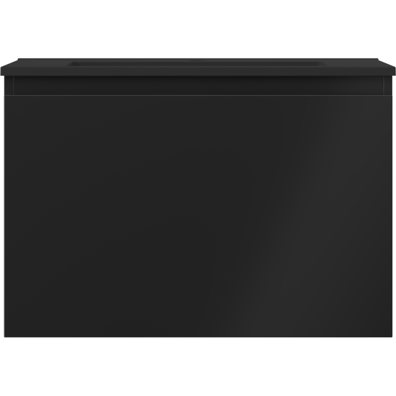 Mexen Orio dulap de baie 70 cm cu chiuvetă Otis, 1 sertar, negru mat - 91A10-07047-1-BF71-W18M71