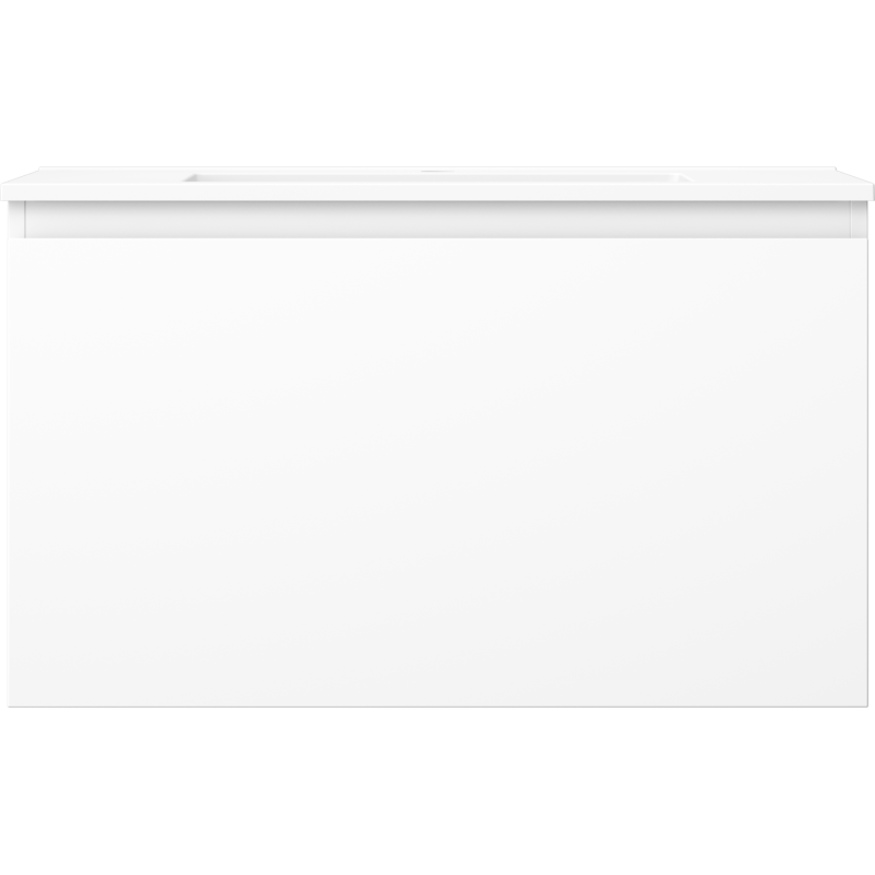 Mexen Orio dulap de baie 80 cm cu chiuvetă Otis, 1 sertar, alb mat - 91A10-08047-1-BF01-W18M01