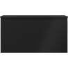 Dulap baie Mexen Orio 90 cm cu lavoar Otis, 1 sertar, negru mat - 91A10-09047-1-BF71-W18M71