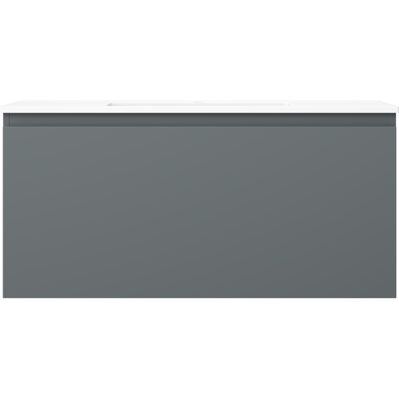 Mexen Orio dulap baie 100 cm cu chiuvetă Otis, 1 sertar, grafit mat/alb mat - 91A10-10047-1-BF66-W18M01