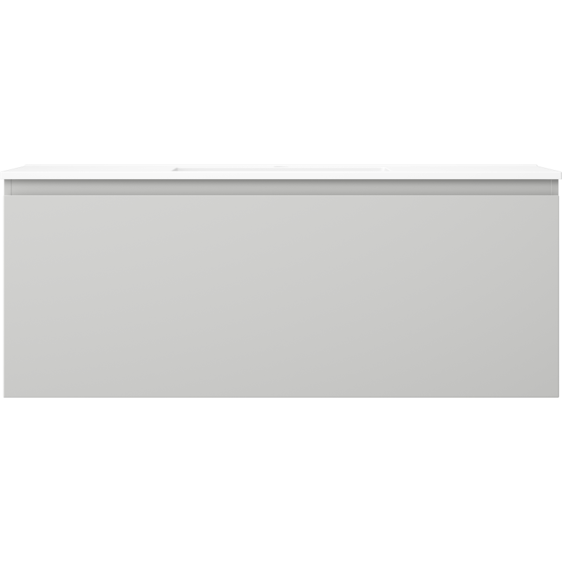 Mexen Orio dulap baie 120 cm cu lavoar Otis, 1 sertar, gri mat/alb mat - 91A10-12047-1-BF62-W18M01