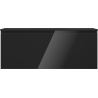 Mexen Orio dulap baie 120 cm cu lavoar Otis, 1 sertar, negru lucios/mat negru - 91A10-12047-1-BF70-W18M71