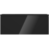 Mexen Orio dulap baie 120 cm cu lavoar Otis, 1 sertar, negru lucios/negru mat - 91A10-12047-1-BF70-W18M71