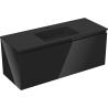 Mexen Orio dulap baie 120 cm cu lavoar Otis, 1 sertar, negru lucios/mat negru - 91A10-12047-1-BF70-W18M71