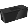Mexen Orio dulap baie 120 cm cu lavoar Otis, 1 sertar, negru lucios/negru mat - 91A10-12047-1-BF70-W18M71