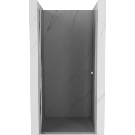 Mexen Pretoria ușă de duș batantă 80 cm, grafit, crom - 852-080-000-01-40