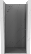 Mexen Pretoria ușă de duș batantă 80 cm, grafit, crom - 852-080-000-01-40