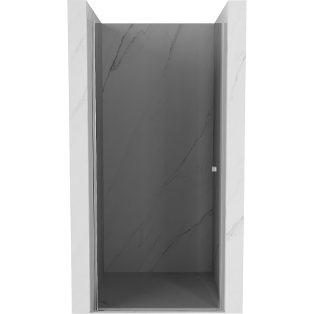 Mexen Pretoria ușă de duș batantă 90 cm, grafit, crom - 852-090-000-01-40