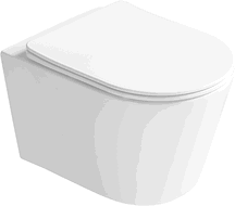 Mexen Rico 2.0 vas wc Rimless Tornado cu capac coborâre lentă slim, duroplast, alb lucios - 3072L4000T