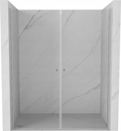 Mexen Pretoria Duo ușa de duș cu balamale 140 cm, transparent, Crom - 852-140-000-02-00 Mexen Pretoria Duo ușa de duș cu balamale 140 cm, transparent, Crom - 852-140-000-02-00