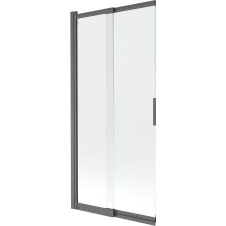 Mexen Fox 2-szárnyú toló zuhanyfal 85 x 150 cm, átlátszó, gun gray kefélt - 891-085-002-66-00