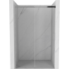Mexen Omega 150 cm-es tolóajtós zuhanyajtó, átlátszó, króm - 825-150-000-01-00