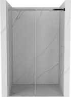Mexen Omega 150 cm-es tolóajtós zuhanyajtó, átlátszó, króm - 825-150-000-01-00