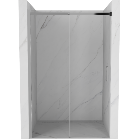 Mexen Omega 160 cm-es tolóajtós zuhanyajtó, áttetsző, króm - 825-160-000-01-00