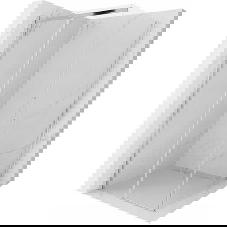 Mexen Omega cabină de duș extensibilă 100 x 100 cm, transparent, Crom - 825-100-100-01-00