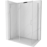 Mexen Omega cabină de duș culisantă 130 x 70 cm, transparentă, crom - 825-130-070-01-00