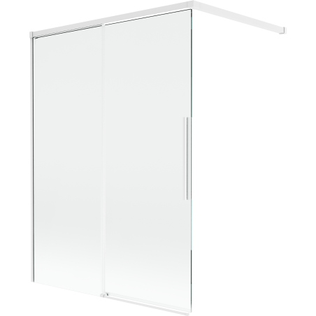 Mexen Rox paravan de baie cu 2 uși glisante 120 x 150 cm, transparent, alb - 8C9-120-003-20-00