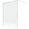 Mexen Rox paravan de baie cu 2 uși glisante 120 x 150 cm, transparent, alb - 8C9-120-003-20-00