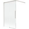 Paravan cadă Mexen Rox cu 2 canaturi glisante 100 x 150 cm, transparent, nichel periat - 8C9-100-003-97-00