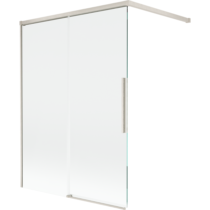 Mexen Rox 2-paneles tolózuhany válaszfal 120 x 150 cm, átlátszó, matt nikkel - 8C9-120-003-97-00