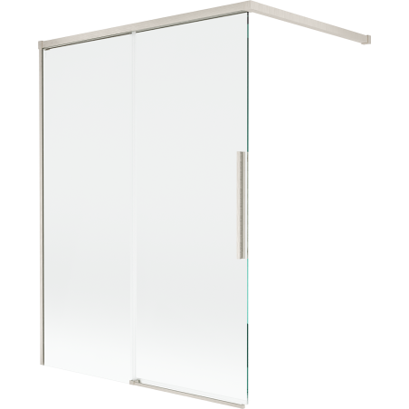 Mexen Rox paravan de baie cu 2 canaturi, glisant, 120 x 150 cm, transparent, nichel periat - 8C9-120-003-97-00