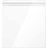 Mexen Orio 45 cm-es fürdőszobai szekrény Vela mosdóval, 1 fiók, fényes fehér - 91A10-04547-1-BF00-W23M00