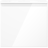 Mexen Orio dulap baie 50 cm cu lavoar Vela, 1 sertar, alb lucios - 91A10-05047-1-BF00-W23M00