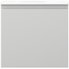 Mexen Orio dulap baie 50 cm cu chiuvetă Vela, 1 sertar, gri mat/alb mat - 91A10-05047-1-BF62-W23M01