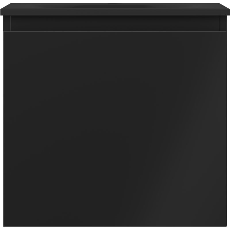 Mexen Orio dulap baie 50 cm cu chiuvetă Vela, 1 sertar, negru mat - 91A10-05047-1-BF71-W23M71