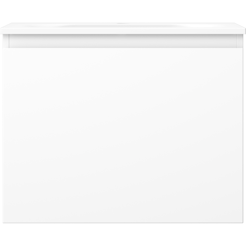 Mexen Orio fürdőszobaszekrény 60 cm mosdóval Vela, 1 fiók, fehér matt - 91A10-06047-1-BF01-W23M01