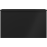 Dulap Mexen Orio pentru baie 80 cm cu chiuvetă Vela, 1 sertar, negru mat - 91A10-08047-1-BF71-W23M71