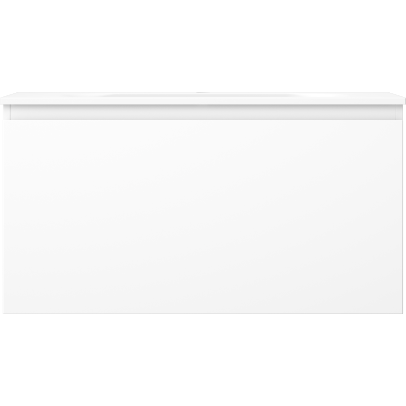 Mexen Orio dulap de baie 90 cm cu lavoar Vela, 1 sertar, alb mat - 91A10-09047-1-BF01-W23M01