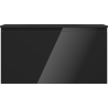 Mexen Orio dulap de baie 90 cm cu lavoar Vela, 1 sertar, negru lucios/negru mat - 91A10-09047-1-BF70-W23M71