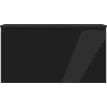 Mexen Orio dulap baie 90 cm cu lavoar Vela, 1 sertar, negru mat - 91A10-09047-1-BF71-W23M71