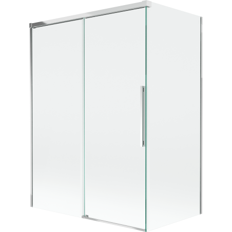 Mexen Rox paravan de baie cu 2 uși culisante 120 + 70 x 150 cm, transparent, crom - 8C9-120-070-01-00