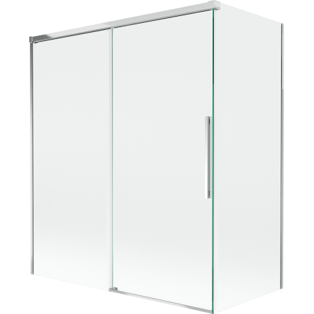 Mexen Rox paravan de baie cu 2 uși culisante 140 + 70 x 150 cm, transparent, crom - 8C9-140-070-01-00