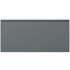 Mexen Orio dulap baie 100 cm cu chiuvetă Vela, 1 sertar, grafit mat/alb mat - 91A10-10047-1-BF66-W23M01