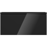 Mexen Orio dulap baie 100 cm cu lavoar Vela, 1 sertar, negru lucios/negru mat - 91A10-10047-1-BF70-W23M71