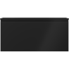 Mexen Orio dulap baie 100 cm cu chiuvetă Vela, 1 sertar, negru mat - 91A10-10047-1-BF71-W23M71