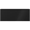 Mexen Orio dulap baie 120 cm cu lavoar Vela, 1 sertar, negru mat - 91A10-12047-1-BF71-W23M71