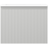 Mexen Rivel dulap baie 60 cm cu lavoar Otis, 1 sertar, canelat, gri mat/alb mat - 91A20-06047-1-BF62-W18M01