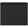 Mexen Rivel dulap baie 60 cm cu chiuvetă Otis, 1 sertar, canelat, negru mat - 91A20-06047-1-BF71-W18M71
