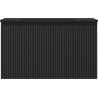 Mexen Rivel dulap baie 80 cm cu lavoar Otis, 1 sertar, fronturi canelate, negru mat - 91A20-08047-1-BF71-W18M71