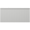 Mexen Rivel dulap baie 100 cm cu chiuvetă Otis, 1 sertar, riflat, gri mat/alb mat - 91A20-10047-1-BF62-W18M01